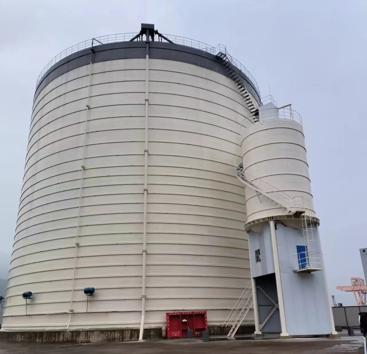 潭门镇10万吨水泥钢板库