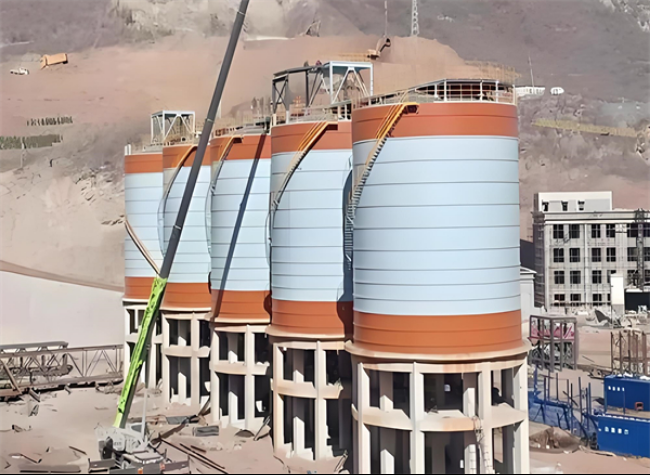 潭门镇高架钢板仓